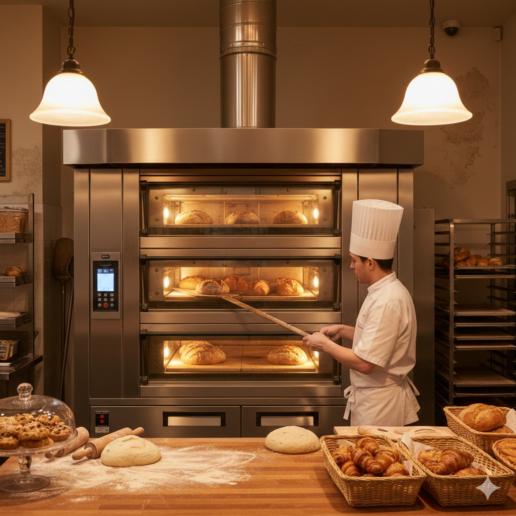Pasticcerie e bakery
						Forni, abbattitori e celle di lievitazione.