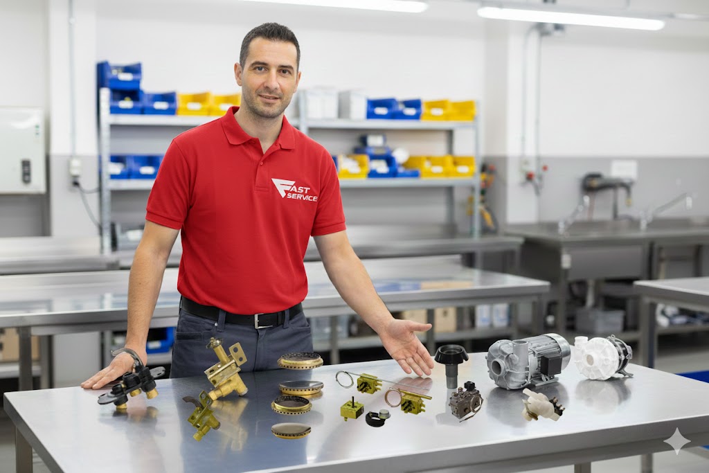 Ricambi originali
						Forniamo e installiamo ricambi certificati dei principali marchi.